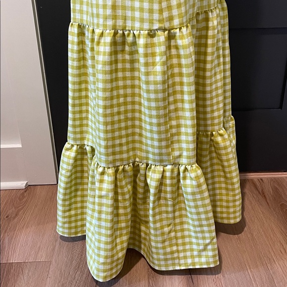Ann Taylor Citron Gingham Preppy Midi Dress Size 10 NWOT - Picture 6 of 10